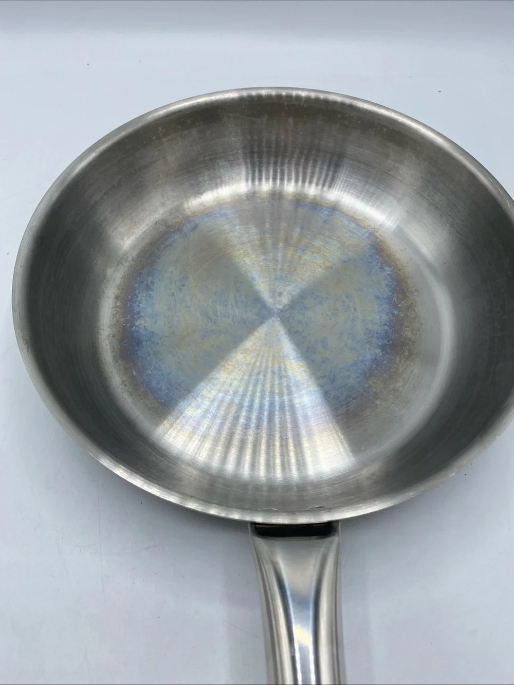 Sunhouse 11”  Tri-Ply Stainless Steel Frying Pan Induction No Coatings Skillet